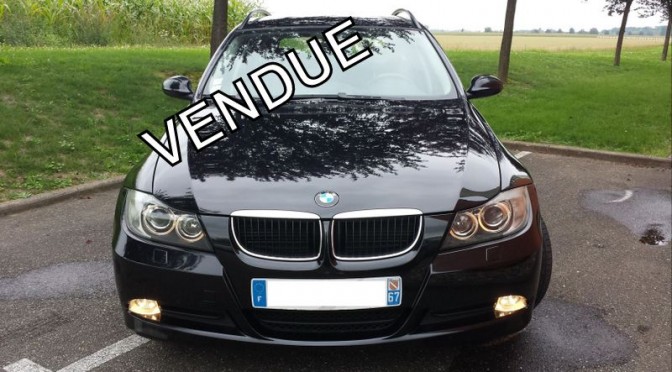 BMW 318D TOURING S&S 143Ch BVM6/RÉVISÉ/4 ROUES NEIGE/XENON/GPS/