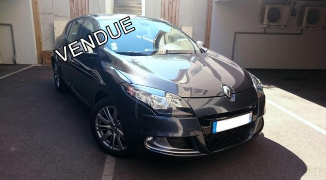 MEGANE 1.5 DCI 110 BVM6 GT LINE 5 PORTES // 47 900KMS // REVISEE// 1ere MAIN