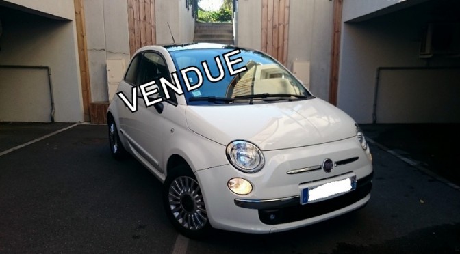 FIAT 500 1,2L 69Ch LOUNGE START & STOP