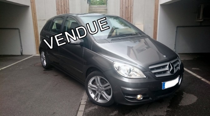 MERCEDES CLASSE B 200 CDI 140Ch BVM6 SPORT//REVISEE//GPS//