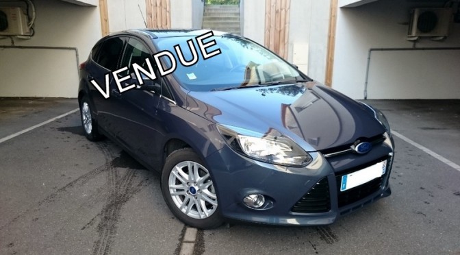 FORD FOCUS 1.6 TDCI 115 FAP S&S TITANIUM 5 PORTES BVM6 // // 1ere MAIN//GARANTIE 01/2018