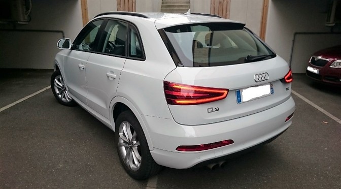 AUDI Q3 2.0 TDI 140Ch S&S BVM6 AMBITION LUXE // GPS // XÉNON // CUIR ALCANTARA