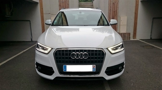 AUDI Q3 2.0 TDI 140Ch S&S BVM6 AMBITION LUXE // GPS // XÉNON // CUIR ALCANTARA