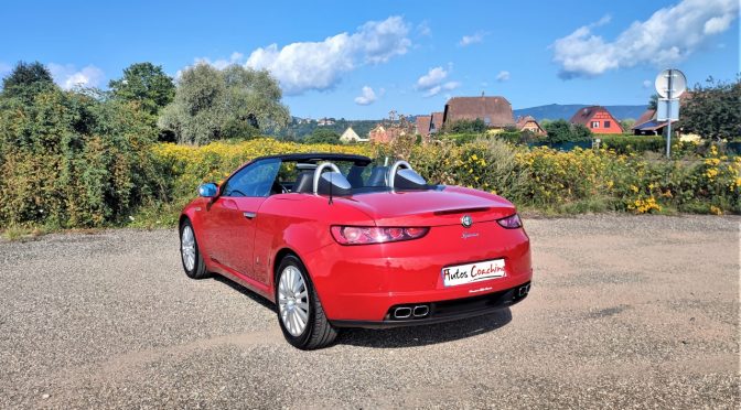 ALFA ROMEO SPIDER 2.2 JTS 185Ch // 33 500 KMS // HISTORIQUE COMPLET