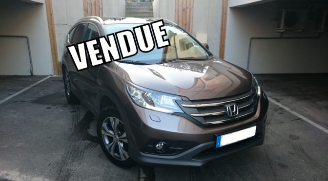 HONDA CR-V 2.2 I-DTEC 150Ch BVA EXCLUSIVE NAV 4×4