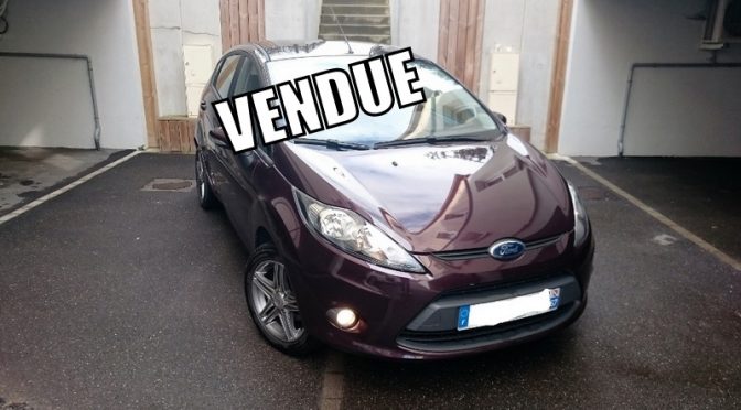 FORD FIESTA 1.4 TDCI 68Ch TREND 5 PORTES // RÉVISÉE //