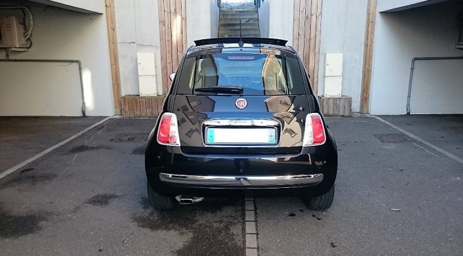 FIAT 500 1.2L 69Ch LOUNGE DUALOGIC // TOIT OUVRANT SKYDOME // RADAR ARR