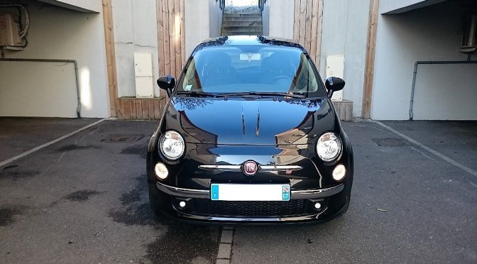 FIAT 500 1.2L 69Ch LOUNGE DUALOGIC // TOIT OUVRANT SKYDOME // RADAR ARR