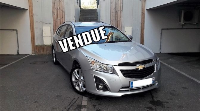 CHEVROLET CRUZE SW 2.0 VCDI 163Ch LTZ+ BVA6 S&S// 1ère Main