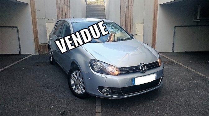 VW GOLF VI 2.0 TDI 140Ch BVM6 STYLE 5 PORTES // GPS // PARK ASSIST