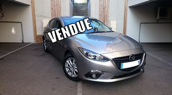 MAZDA 3 2.2L SKYACTIV-D 150Ch BVM6 ELEGANCE // 1ère Main