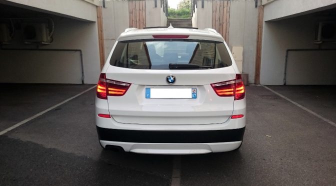 BMW X3 XDRIVE 20Da 184Ch BVA8 4×4 // CARNET COMPLET // TOIT PANO // GPS