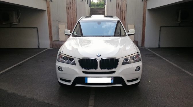 BMW X3 XDRIVE 20Da 184Ch BVA8 4×4 // CARNET COMPLET // TOIT PANO // GPS