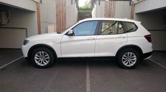 BMW X3 XDRIVE 20Da 184Ch BVA8 4×4 // CARNET COMPLET // TOIT PANO // GPS