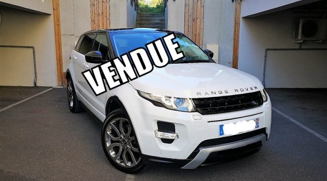 RANGE ROVER EVOQUE 2.2 SD4 190Ch DYNAMIC BVA9 // 1ère Main // TOIT PANO