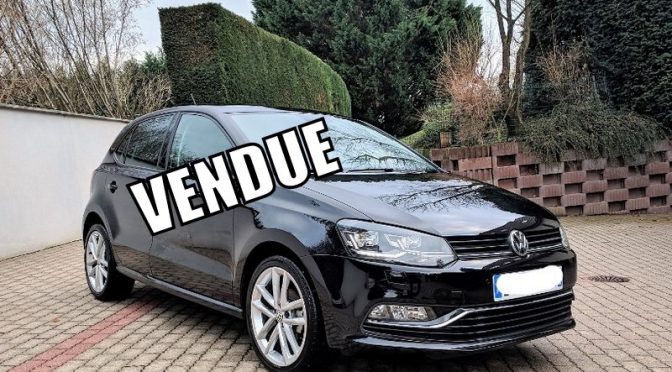 VOLKSWAGEN POLO V II 1.2 TSI 90Ch DSG7 CARAT 5P // 1ère Main