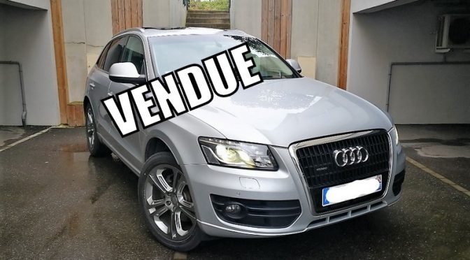 AUDI Q5 3.0 TDI 240Ch QUATTRO S-TRONIC AVUS // CARNET AUDI