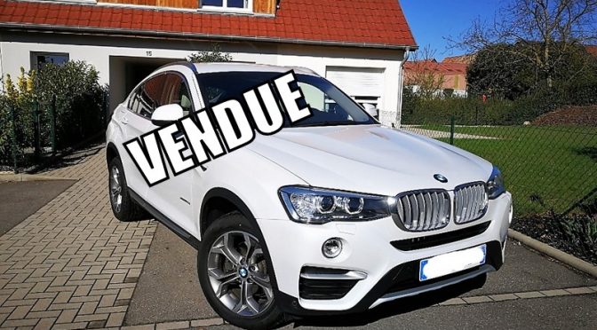 BMW X4 20 Da Xdrive 190Ch SEPTRONIC XLINE // CARNET BMW