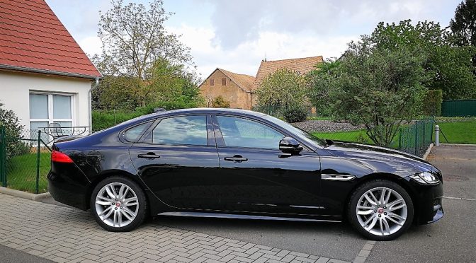 JAGUAR XF 2.0D 180Ch AUTOMATIQUE R-SPORT // 1ère Main // ~4 800-€ d’options!