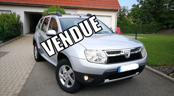 DACIA DUSTER 1.5 DCI 110 4×2 PRESTIGE // 1 ère Main // DISTRIBUTION OK