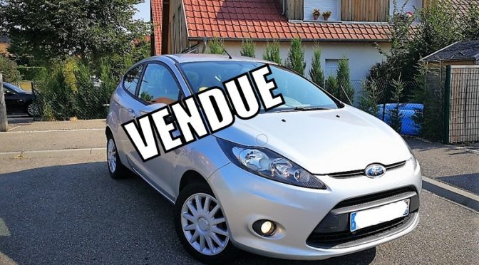 FORD FIESTA 1.4 TDCI 68Ch TREND 3 PORTES // 1ère Main