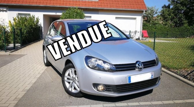 VW GOLF VI 2.0 TDI 140Ch CONFORTLINE BVM6 // 2ème Main