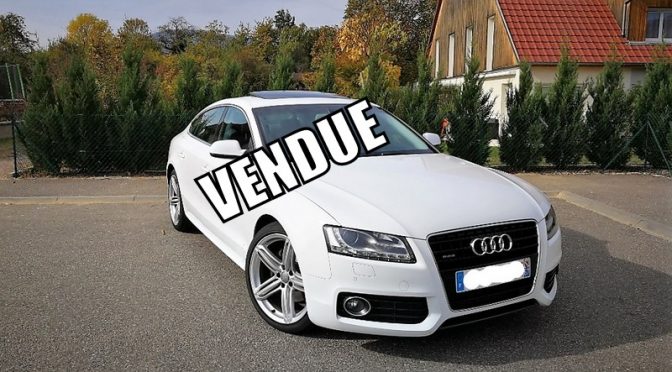 AUDI A5 SPORTBACK 3.0 TDI 240Ch S-LINE S-TRONIC QUATTRO