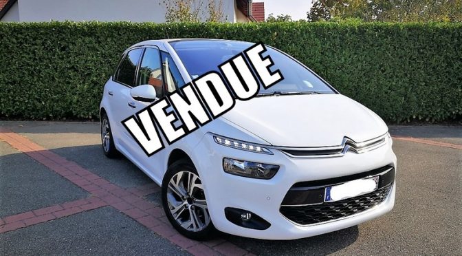 CITROEN C4 PICASSO II 1.6 E-HDI 115 EXCLUSIVE ETG6 // 1ère Main