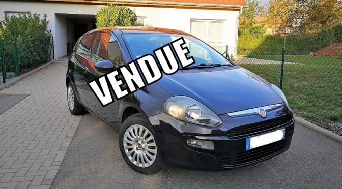 FIAT PUNTO EVO 1.2L 69Ch MYLIFE 3 PORTES // 1ère Main // DISTRI OK!