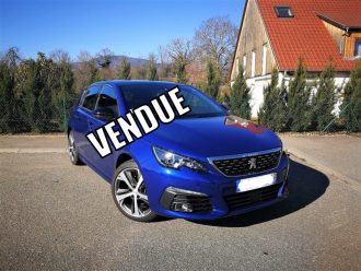 NOUVELLE PEUGEOT 308 1.2 Puretech 130Ch EAT8 GT LINE // 1ère MAIN // 2 350-€ d’options!