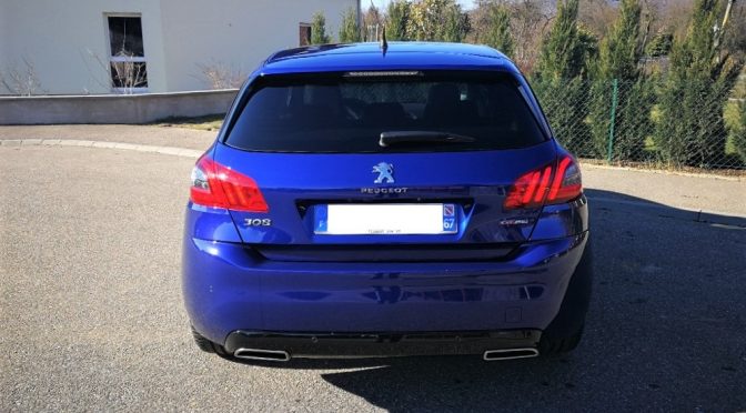 NOUVELLE PEUGEOT 308 1.2 Puretech 130Ch EAT8 GT LINE // 1ère MAIN // 2 350-€ d’options!