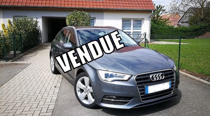 AUDI A3 SPORTBACK 1.4 TFSI 122Ch AMBITION BVM6 // CARNET AUDI