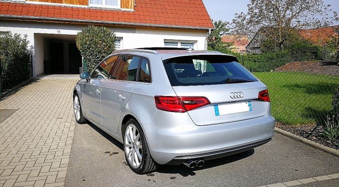 A3 SPORTBACK 1.4 TFSI 122Ch AMBITION BVM6 // CARNET AUDI // GPS // TOIT PANO