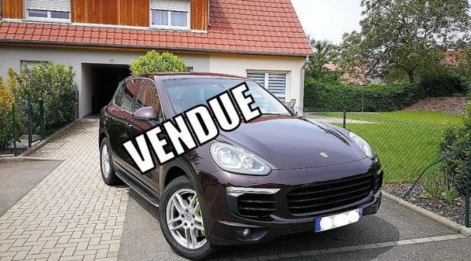 PORSCHE CAYENNE 3.0 S-E 416Ch HYBRID RECHARGEABLE TIPTRONIC // 1ère MAIN