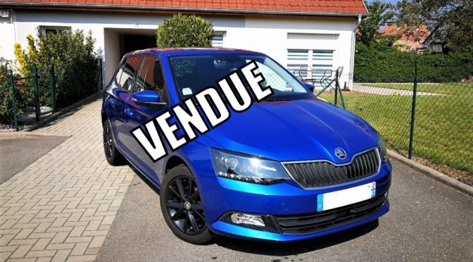 SKODA FABIA 1.2 TSI 90Ch STYLE 5P // 1ère Main // Bluetooth // Radar arr