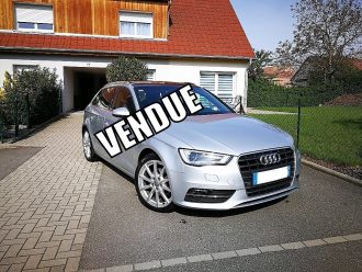 A3 SPORTBACK 1.4 TFSI 122Ch AMBITION BVM6 // CARNET AUDI // GPS // TOIT PANO