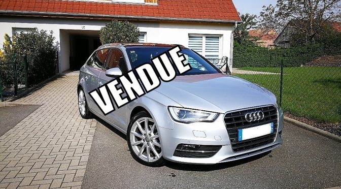 A3 SPORTBACK 1.4 TFSI 122Ch AMBITION BVM6 // CARNET AUDI // GPS // TOIT PANO