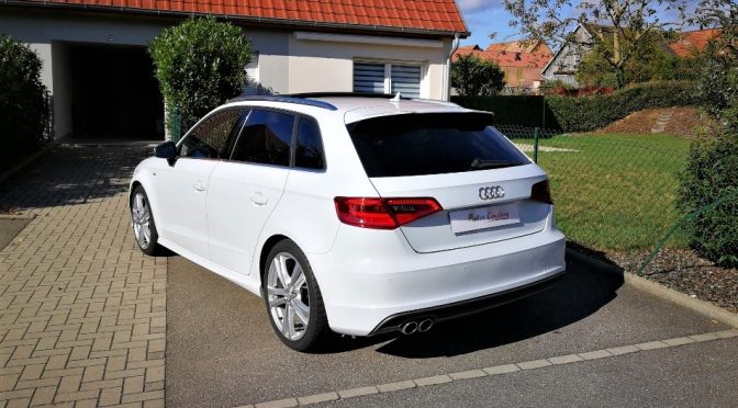 AUDI A3 SPORTBACK TDI 184Ch QUATTRO S-TRONIC S-LINE // 14 700-€ d’options!!