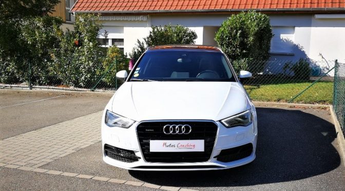 AUDI A3 SPORTBACK TDI 184Ch QUATTRO S-TRONIC S-LINE // 14 700-€ d’options!!