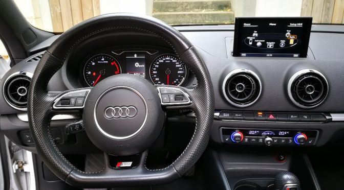 AUDI A3 SPORTBACK TDI 184Ch QUATTRO S-TRONIC S-LINE // 14 700-€ d’options!!