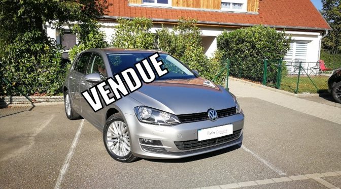 VW GOLF VII 1.4 TFSI 122Ch CUP DSG7 5 PORTES // 59 900kms //