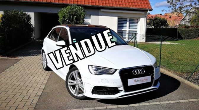 AUDI A3 SPORTBACK TDI 184Ch QUATTRO S-TRONIC S-LINE // 14 700-€ d’options!!