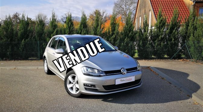 VW GOLF VII 1.4 TSI 122Ch CONFORTLINE BVM6 5 PORTES // 1ere Main