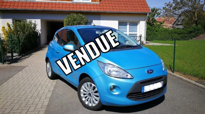 FORD KA 1.2 69Ch TITANIUM // 39 900 KMS