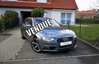 AUDI A4 IV phase 2 AVANT 2.0 TDI 150 MULTITRONIC AMBITION LUXE / CARNET AUDI / CUIR ALCANTARA