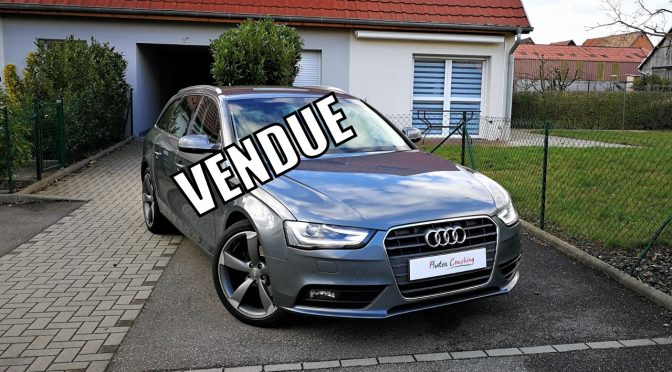 AUDI A4 IV phase 2 AVANT 2.0 TDI 150 MULTITRONIC AMBITION LUXE / CARNET AUDI / CUIR ALCANTARA