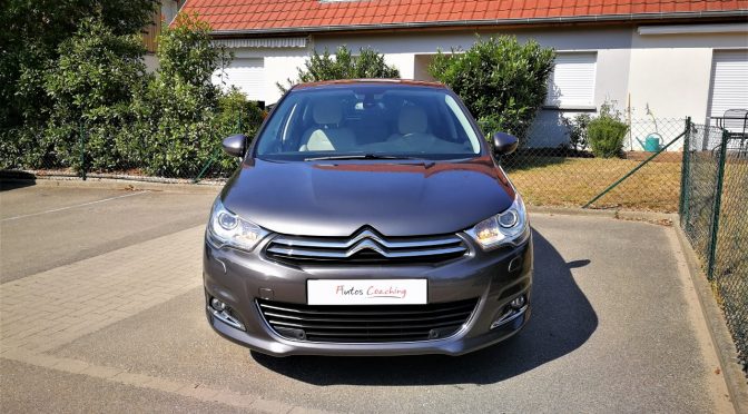 CITROEN C4 1.6 BlueHdi 120 SHINE BVA6 // GPS // SEMI CUIR CHAUFFANT MASSANT