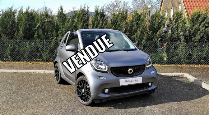 SMART FORTWO CARBIOLET 0,9 PRIME TWINAMIC BVA6 // 1ère Main