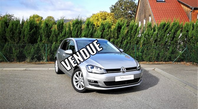 VW GOLF VII 1.4 TSI 150 BVM6 BLUEMOTION TECHNOLOGY CARAT // 1ère Main // 23 000KMS