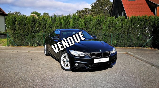 BMW SERIE 4 COUPÉ 420Da 190Ch BVA8 M SPORT // GPS BUSINESS // LED // 65 900 KMS